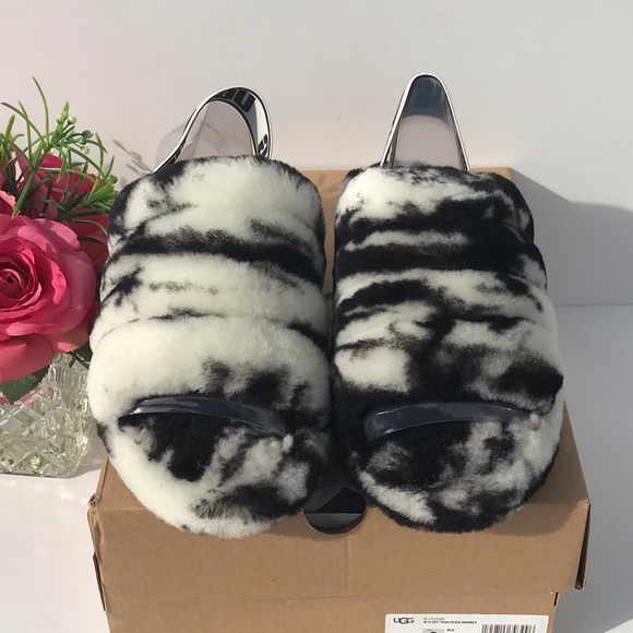 UGG Fluff Yeah Slide Marble - Picture 3 of 8